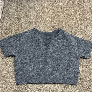 BuffBunny Heathered Blue Top